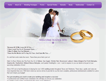 Tablet Screenshot of abileneweddingdjs.com